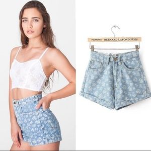 ✋SOLD✋American Apparel High Waisted Short