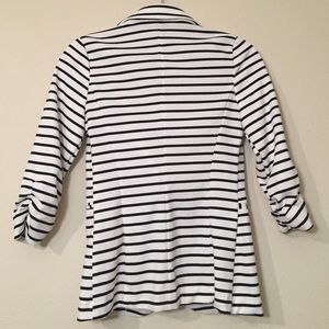 Charlotte Russe Jackets & Coats - Charlotte Russe Ponte Knit Striped Blazer Size S Charlotte Russe Jackets & Coats - Charlotte Russe Ponte Knit Striped Blazer Size S