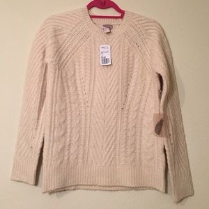 Forever 21 Sweaters - NWT Forever 21 Cream Cable Knit Sweater Sz S Forever 21 Sweaters - NWT Forever 21 Cream Cable Knit Sweater Sz S