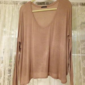 Bm beige long sleeve shirt