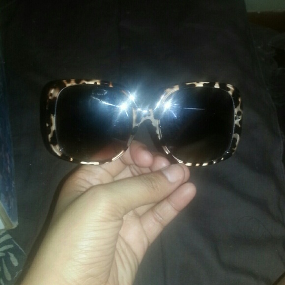 Charlotte russe cheetah sun glasses