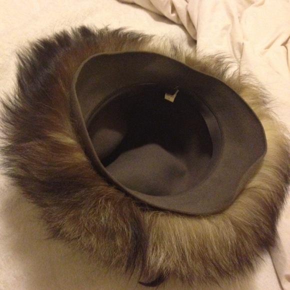 Furry hat!