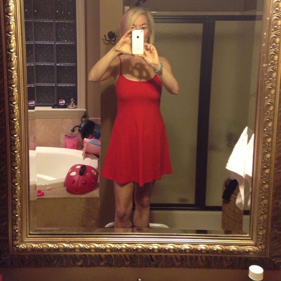 Red dress