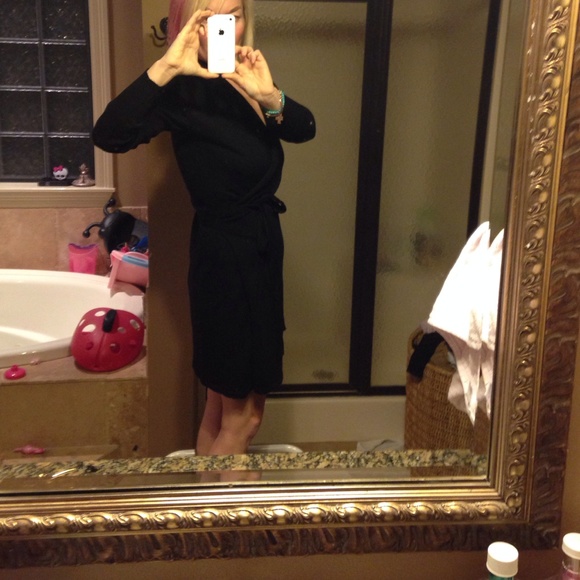 Limited Black wrap dress - Picture 2 of 4