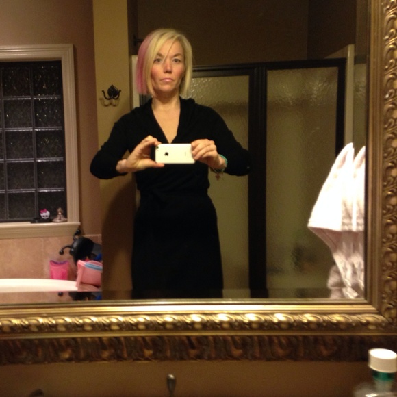 Limited Black wrap dress - Picture 4 of 4