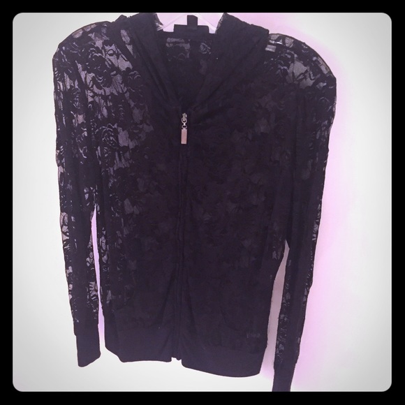Rose see thru jacket