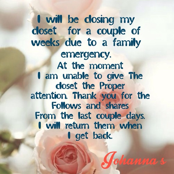 Closing closet for a couple weeks. - Picture 1 of 1