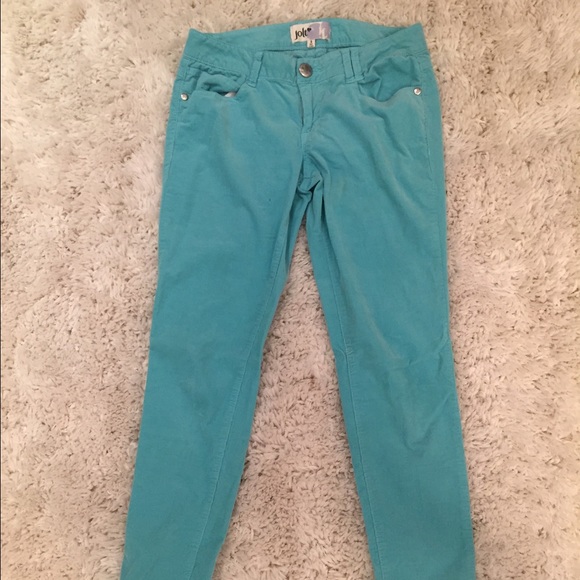blue corduroys