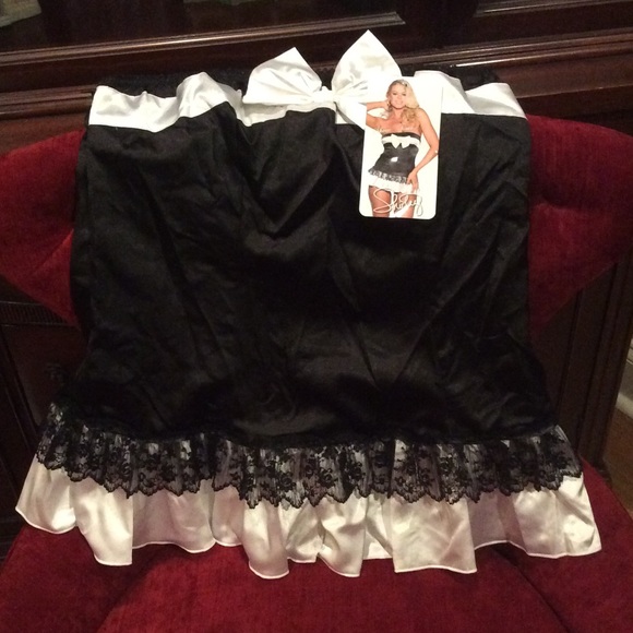 SOH BLACK AND WHITE Babydoll NIGHTY!💥FP💥