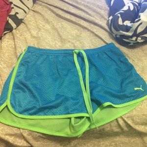 Puma running shorts