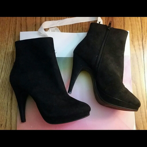 H&M Suede Booties