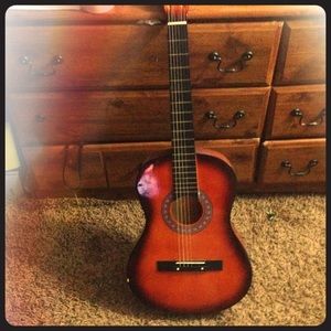 Old fashion guitar