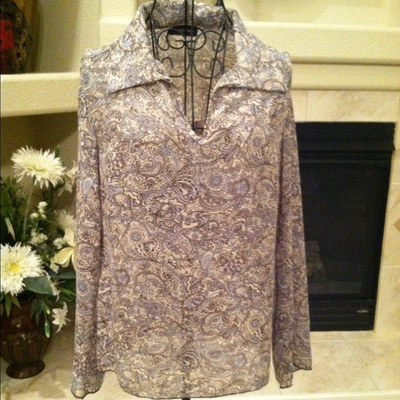 Sheer blouse