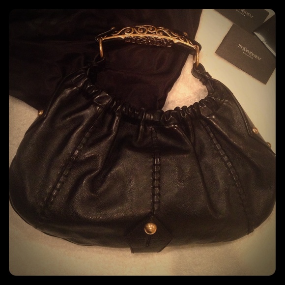 YSL Yves saint Laurent rive gauche black bag