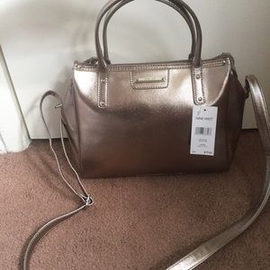 🚫SOLD Nine West Shiner Satchel🚫