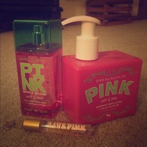 Victoria's Secret Pink body and beauty line