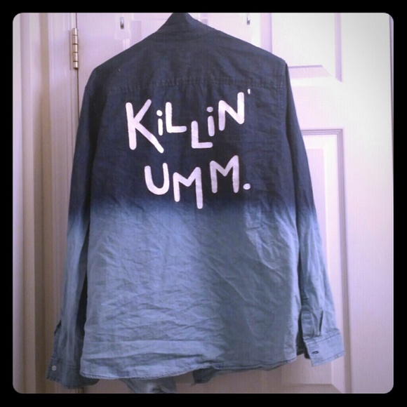KILLIN UM button up
