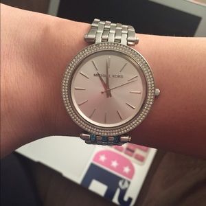 Silver Michael Kors watch