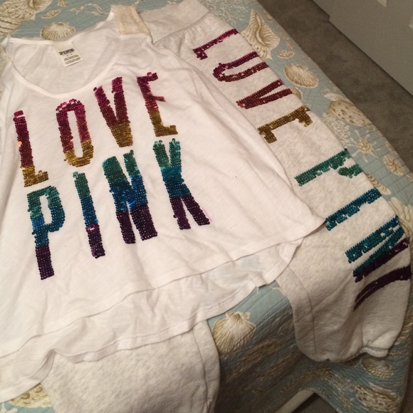 Tank top and Capri swear pants