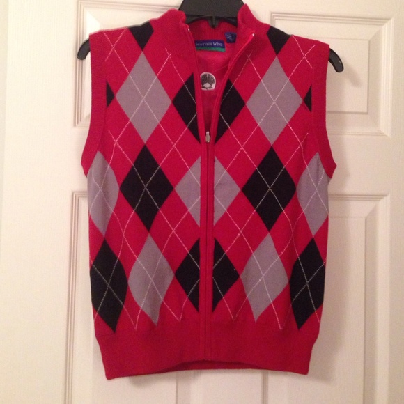 Golf Argyle Sweater Vest