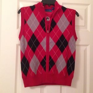Golf Argyle Sweater Vest
