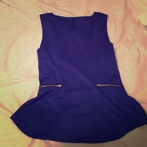 royal blue top - b jewel - size m