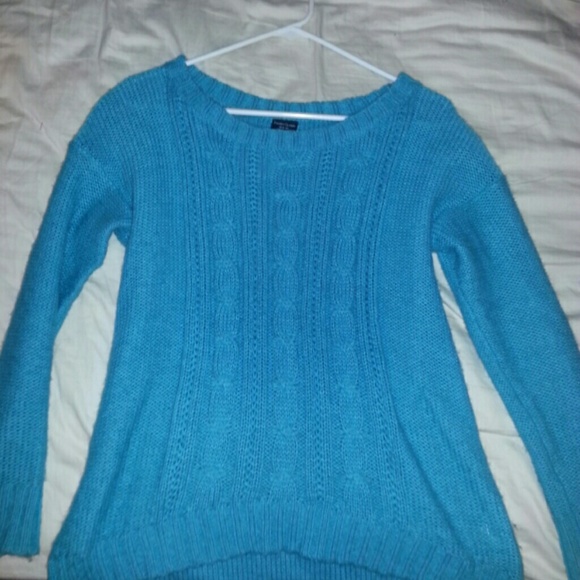 Faded glory pull over sweater size M 8-10