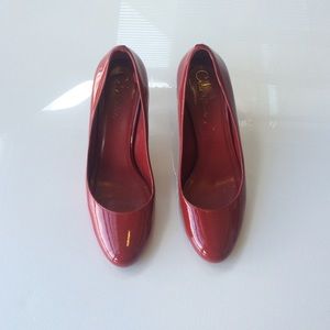 Cole Haan Red patent pumps