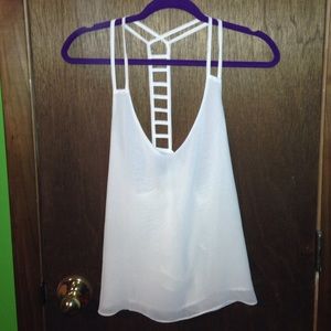 Ladder back tank