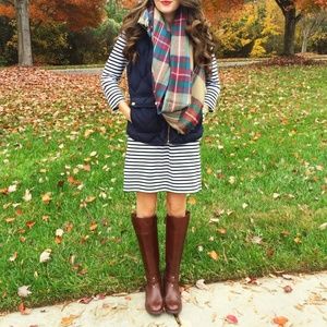 ZARA striped sweater dress