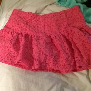 Lilly Pulitzer vacation mini skirt