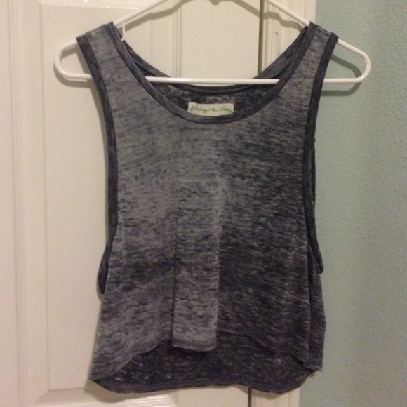 Multi-gray Colored Tank Top - Picture 1 of 2