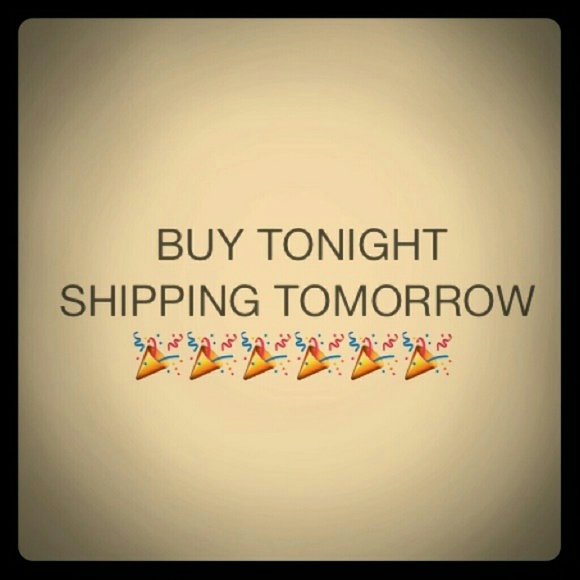 ALL ITEMS WILL SHIP TOMORROW!!!