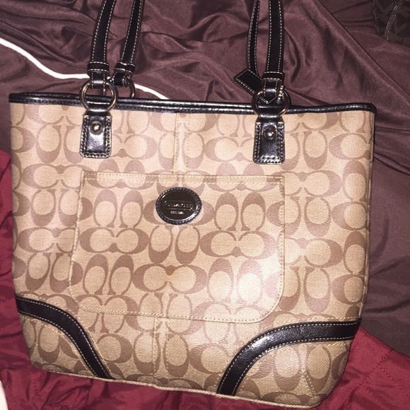 Gently worn  authentic COACH purse