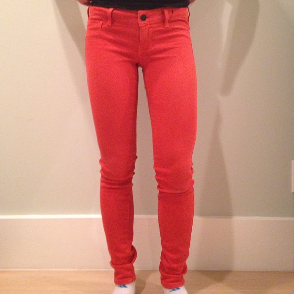 Blood orange jeggings - Picture 1 of 3