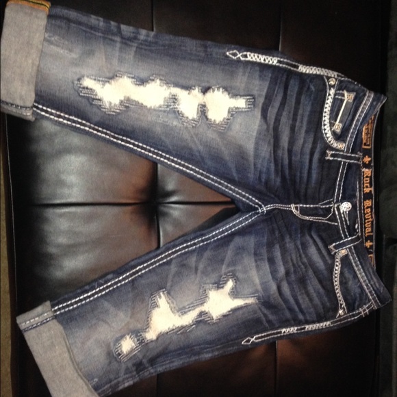 Rock Revival Denim - Rare Rock Revival Capri