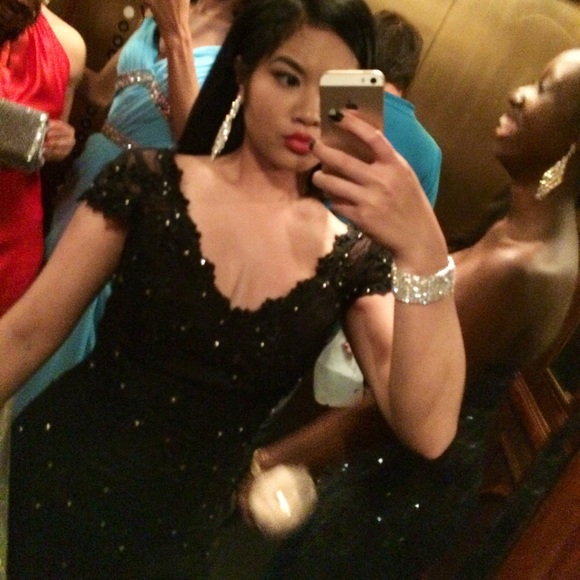 Black Long Prom Dress