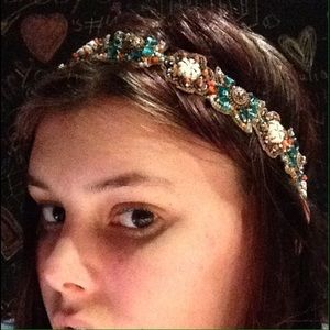Anthropologie Beaded Headband