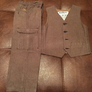 "Boys Pants & Vest Set"