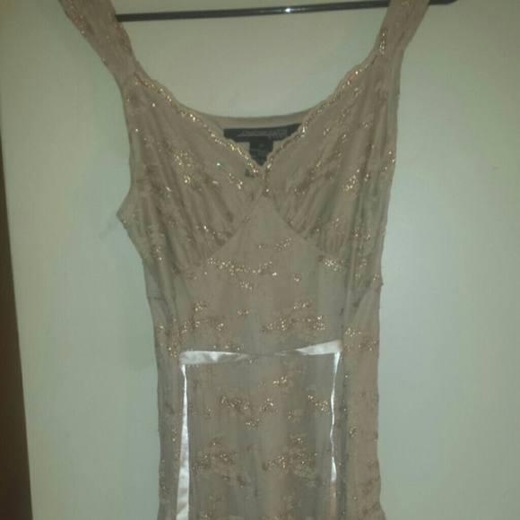 Beautiful lace evening gown