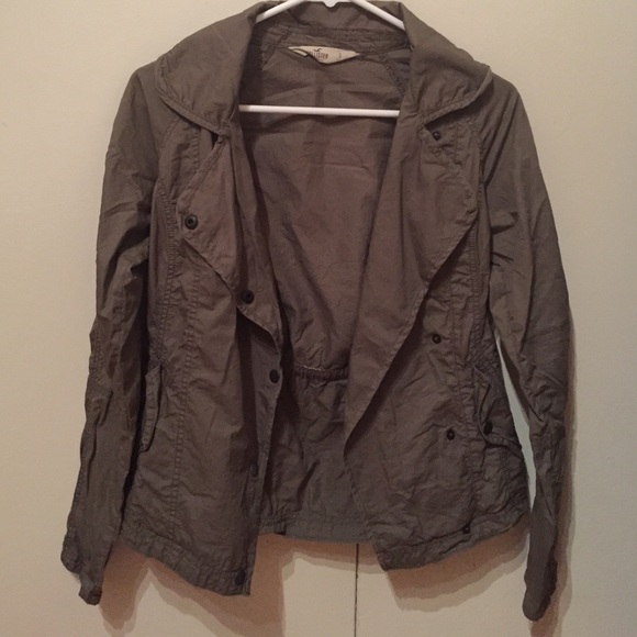 Hollister military jacket