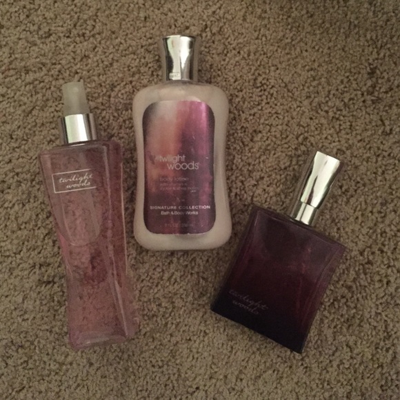 Twilight Wood Bath and Body Works Set