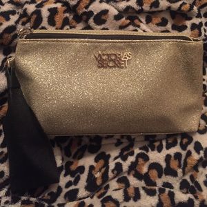 Victoria secret glitter clutch