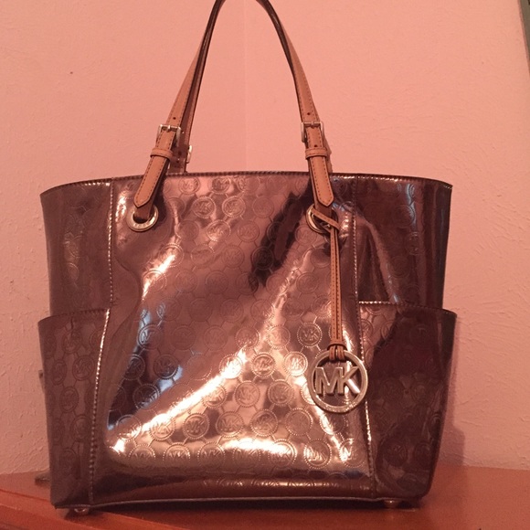 Michael Kors Jet Set Monogram East/West Tote Bag