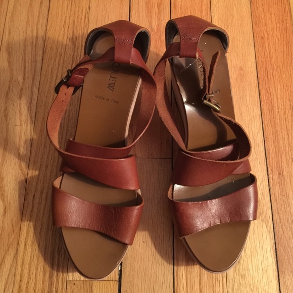 J. Crew "Marguerite" wedges - Picture 3 of 4