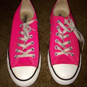hot pink converse
