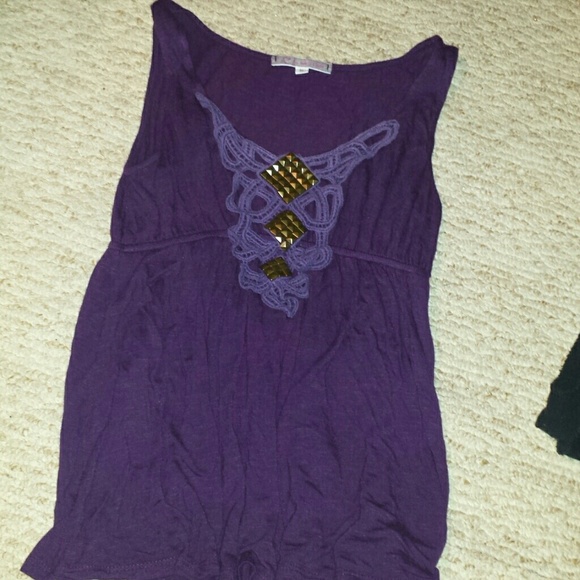 Purple shirt