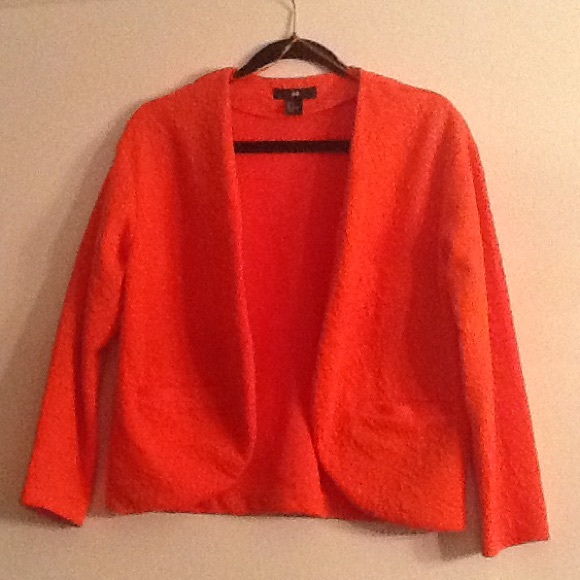 Orange H&M blazer