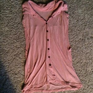 Brandy Melville pink button down