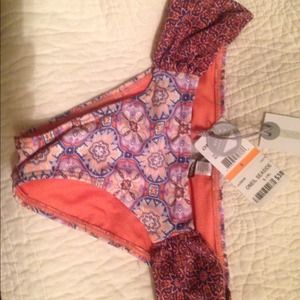 Bathing suit bottom, patterned, brand new
